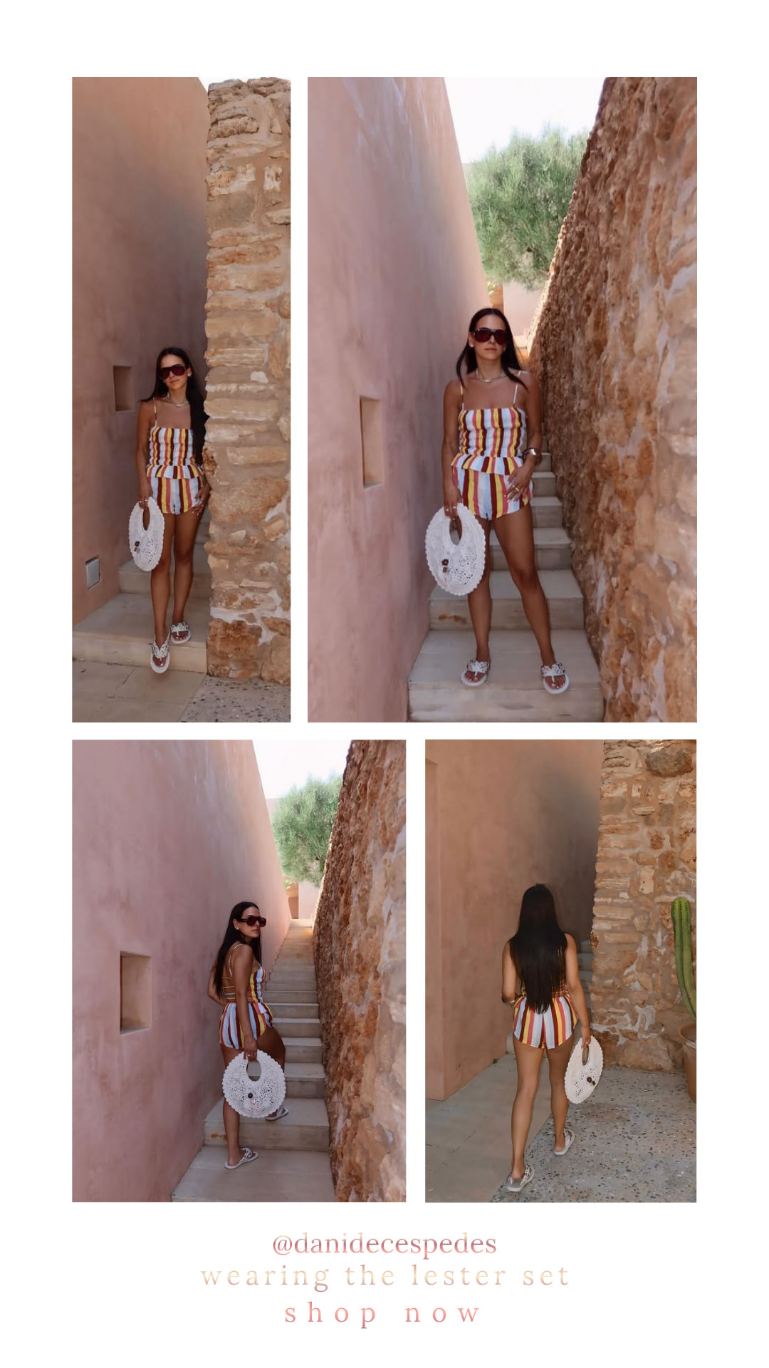 One of our faves❤️...She's wearing our new Lester set